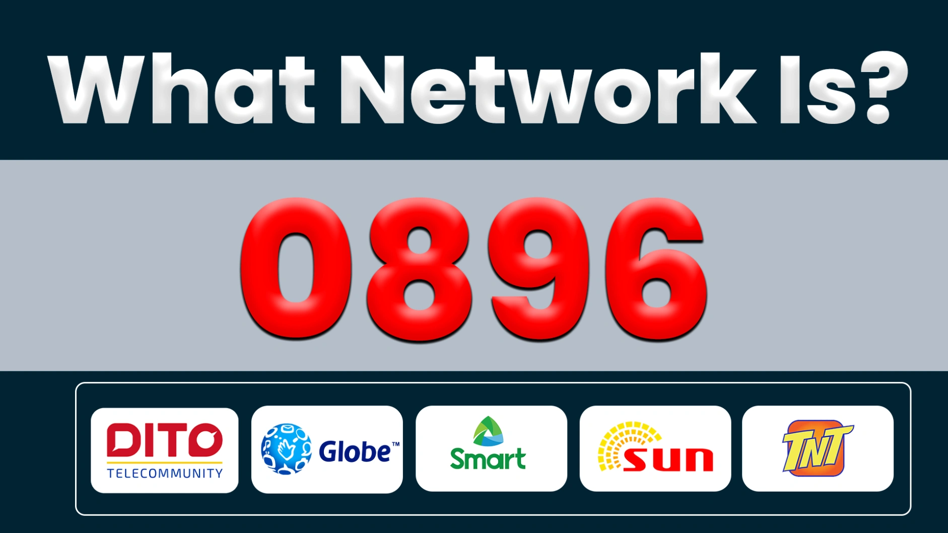 0896 What Network | 0896 Prefix | 0896 what network it is | 0896 Globe or Smart
