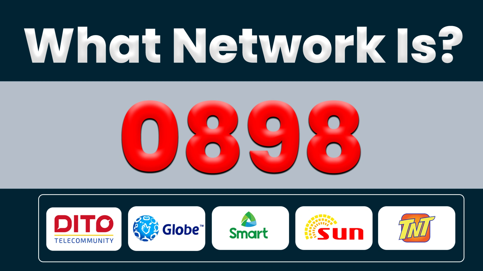 0898 What Network | 0898 Prefix | 0898 what network it is | 0898 Globe or Smart